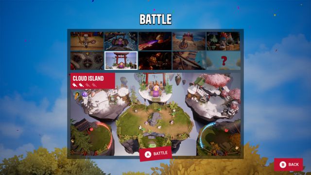 Mỗi đấu trường trong Chefs Arena game đặc trưng bởi bối cảnh và cách tương tác riêng