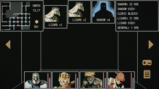 Game phong cách hoài cổ nhưng cuốn hút, giao diện tối giản, sạch sẽ và dễ nhìn