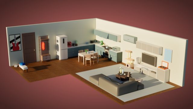 Sắp đặt các món đồ nội thất và trang trí căn phòng mơ ước