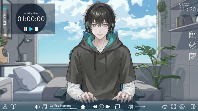 Mellow Echoes: Lo-Fi Moments là game mô phỏng căn hộ ảo kết hợp công cụ hiệu suất