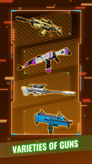 Nhiều khẩu súng mang đến trải nghiệm bắn đa dạng