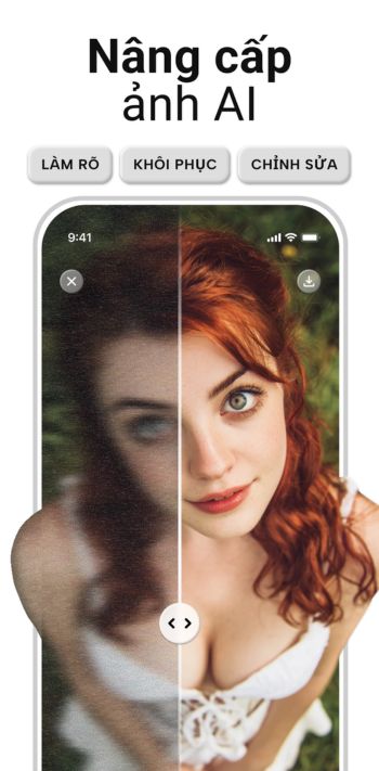 Nâng cấp ảnh AI