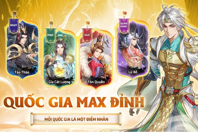 Quốc gia max đỉnh, mỗi quốc gia là một điểm nhấn