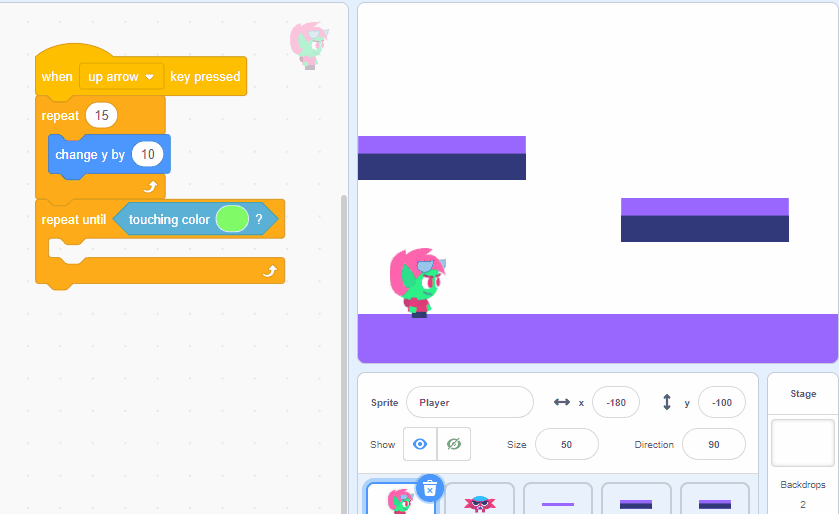 Cách dùng công cụ Eyedrop trong Scratch