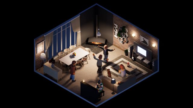 Tạo nên các kịch bản thú vị để không gian thêm sống động