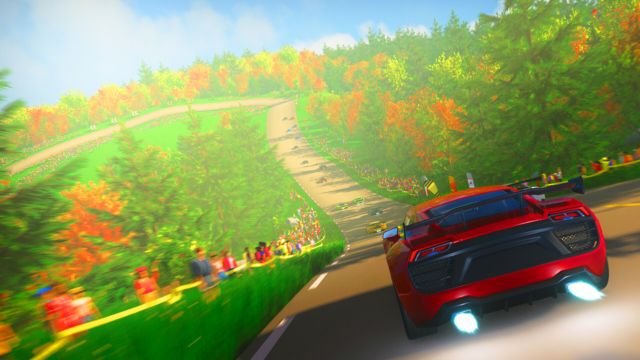 Nitrania là game đua xe thể thao arcade cổ điển