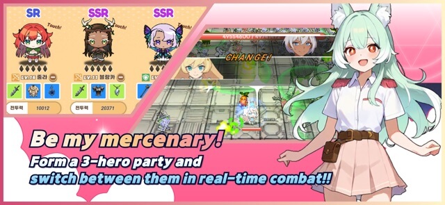 Chuyển đổi 3 anh hùng tức thời giữa trận