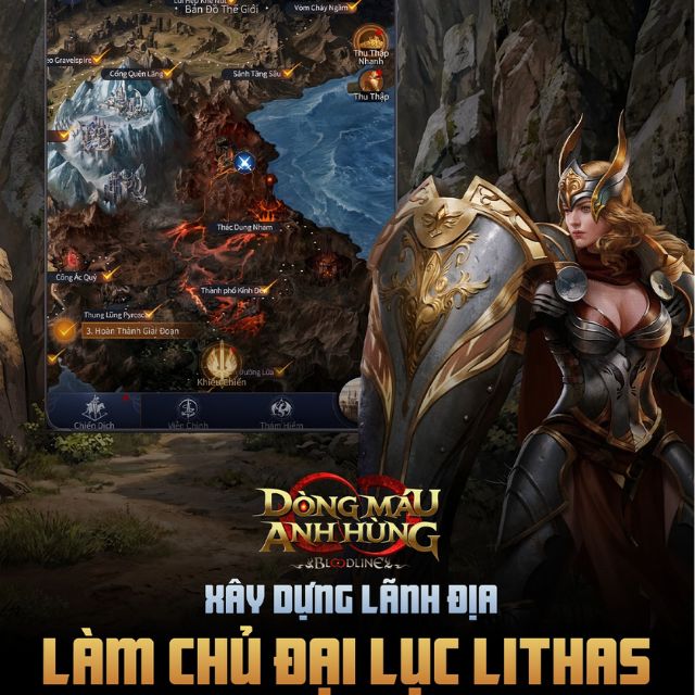 Xây dựng lãnh địa, làm chủ đại lục Lithas