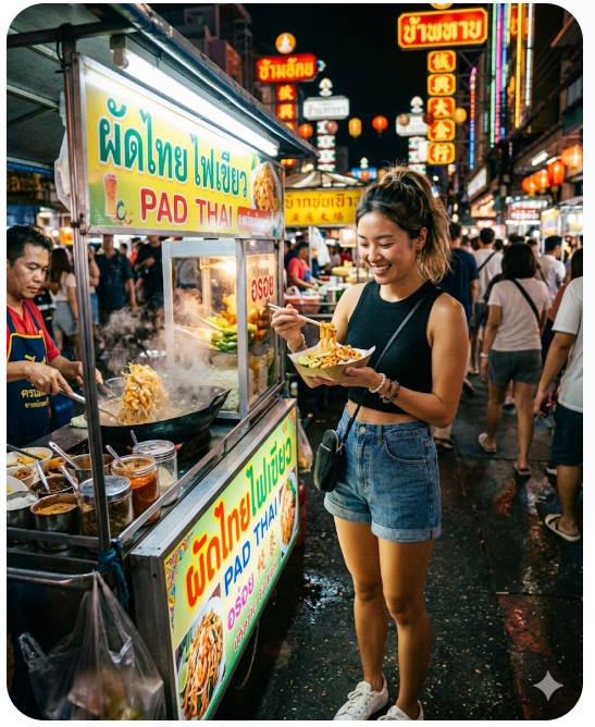 Ảnh du lịch tạo bằng Gemini