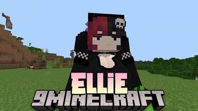 Ellie Mod bổ sung vào Minecraft một nhân vật dễ thương tên là Ellie