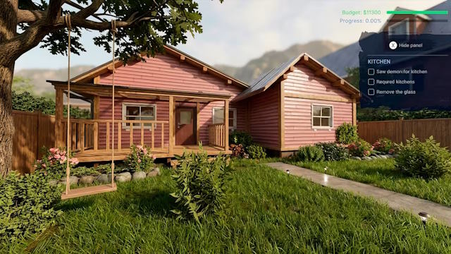 Fix & Flip Dream House là game thiết kế và cải tạo nội thất chân thực