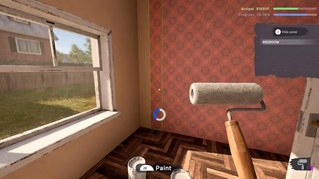 Sơn tường, lát sàn, bố trí đồ đạc để thay đổi diện mạo căn phòng