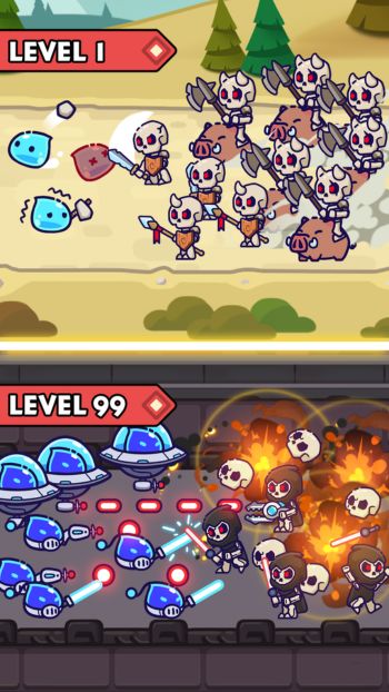 Lối chơi hấp dẫn, cuốn hút khi sở hữu quân đội riêng