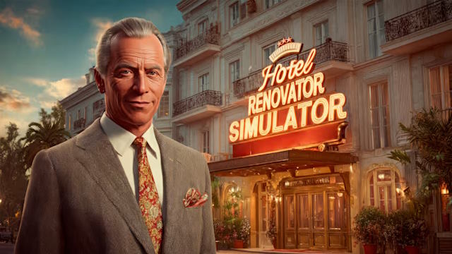 Hotel Renovator Simulator là game cải tạo và trang trí khách sạn chân thực