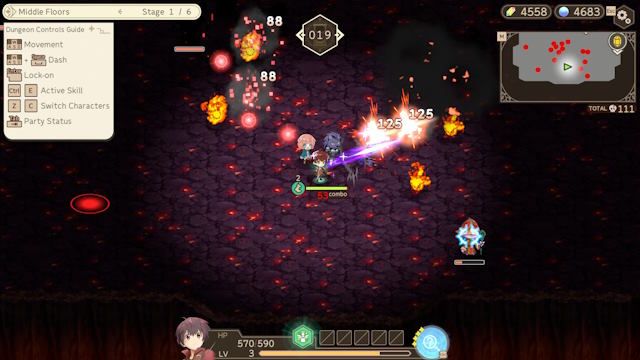 Tham gia vào các trận chiến hành động tốc độ cao