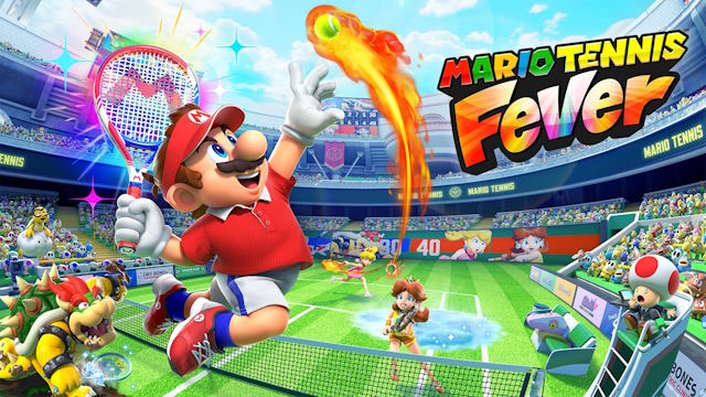 Trải nghiệm những pha bóng bùng nổ trong Mario Tennis Fever