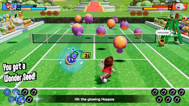 Mario Tennis Fever có nhiều chế độ chơi đa dạng