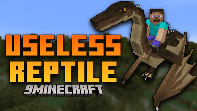 Useless Reptile Mod bổ sung vào Minecraft nhiều sinh vật có thể thuần hóa