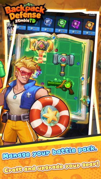 Quản lý ba lô theo ô lưới