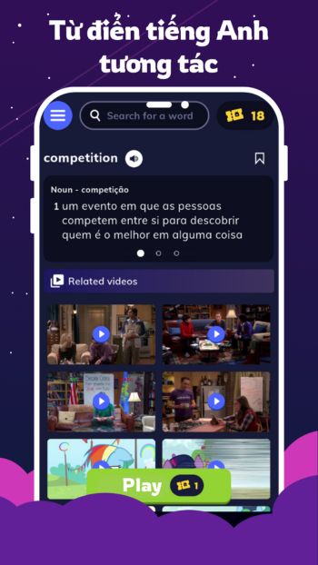 Từ điển tiếng Anh tương tác