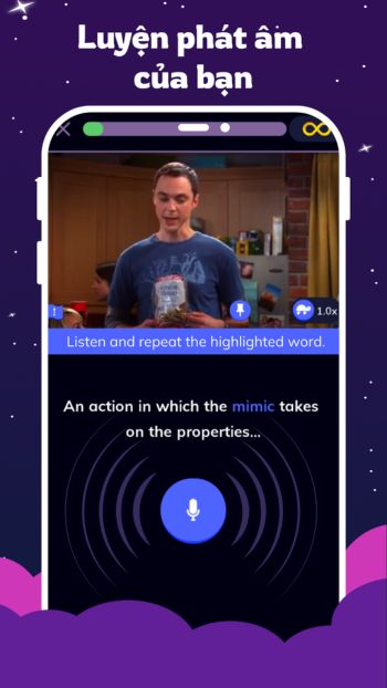 Luyện phát âm với hơn 30,000 từ và cụm từ 