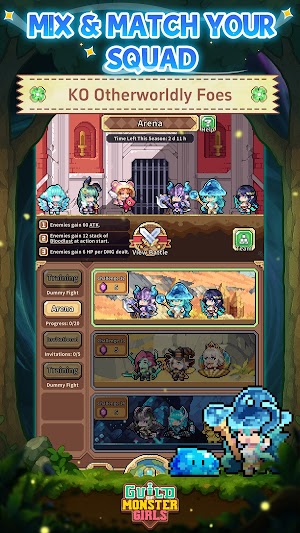 Kết hợp và trang bị để cường hóa đội hình