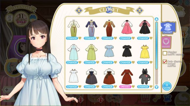 Tùy chỉnh nhân vật với tủ đồ thời trang khổng lồ và tính cách, các mối quan hệ... trong game