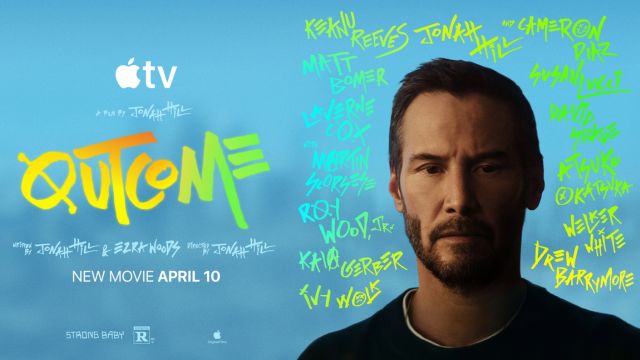 Poster phim hài đen Outcome - Nhân quả phát sóng độc quyền trên Apple TV+