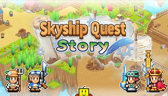 Skyship Quest Story là game RPG mô phỏng mới của Kairosoft