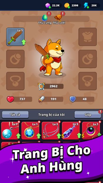 Tranh bị cho anh hùng