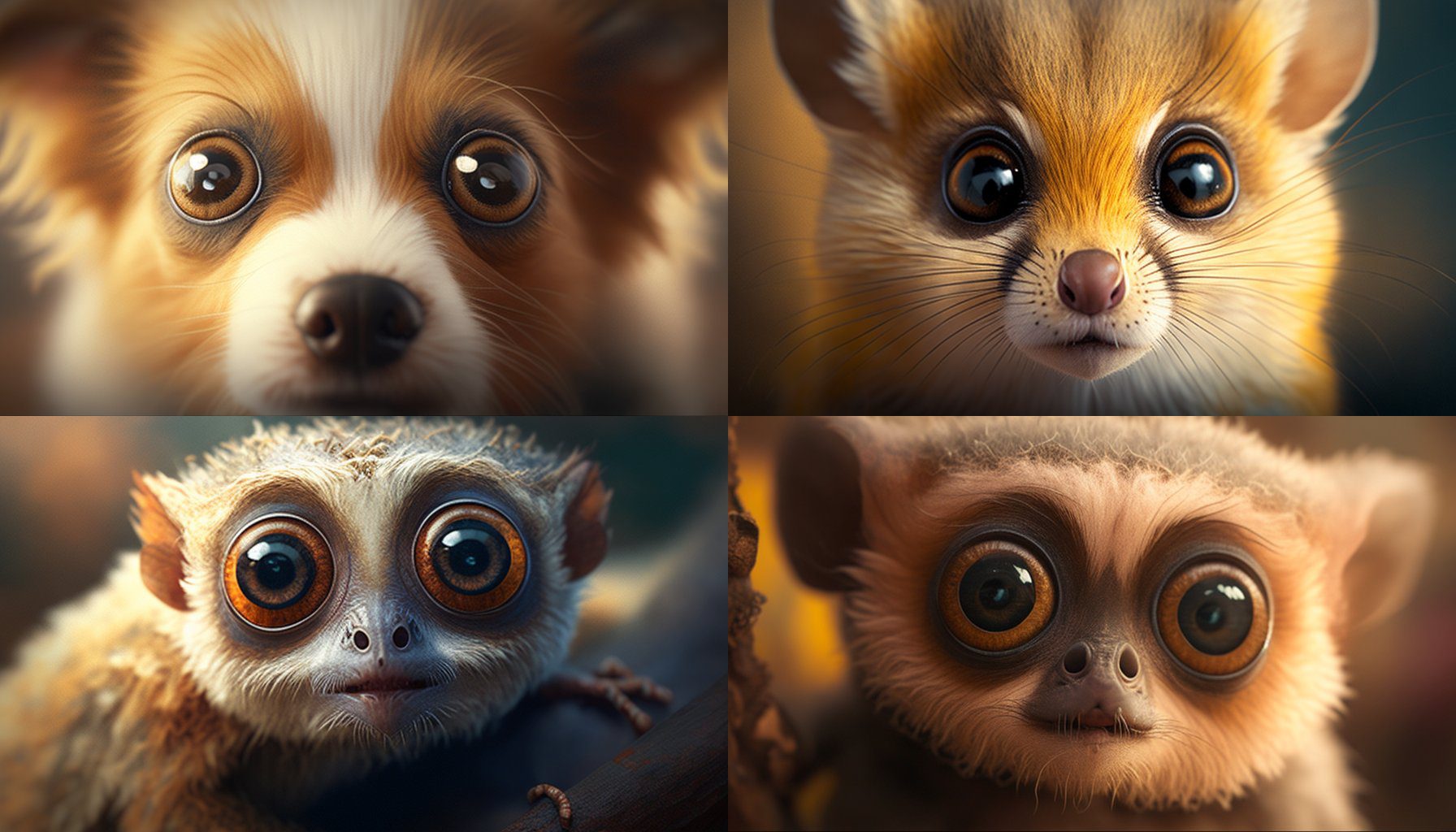 Ảnh chụp thú cưng có đôi mắt to