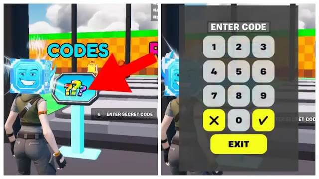 Cách nhập code trong bản đồ Be a Lucky Block của Fornite