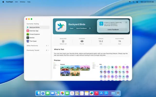 TestFlight giúp nâng cao hiệu suất và độ ổn định của phần mềm