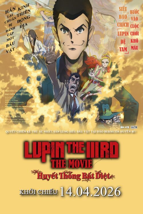 Poster phim Siêu đạo chích Lupin Đệ Tam: Huyết thống bất diệt