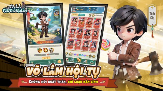 Võ lâm hội tụ, không hỏi xuất thân, chỉ luận bản lĩnh