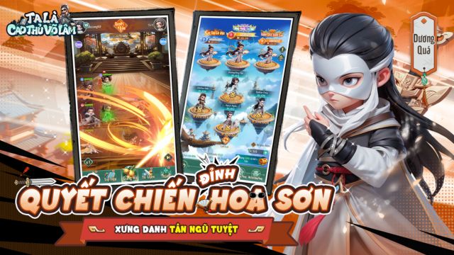 Quyết chiến đỉnh Hoa Sơn, xưng danh tân ngũ tuyệt