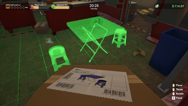 Tùy chỉnh nội thất của quán theo ý thích