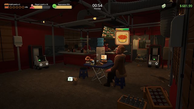 Bạn chịu trách nhiệm điều hành hoạt động của quán