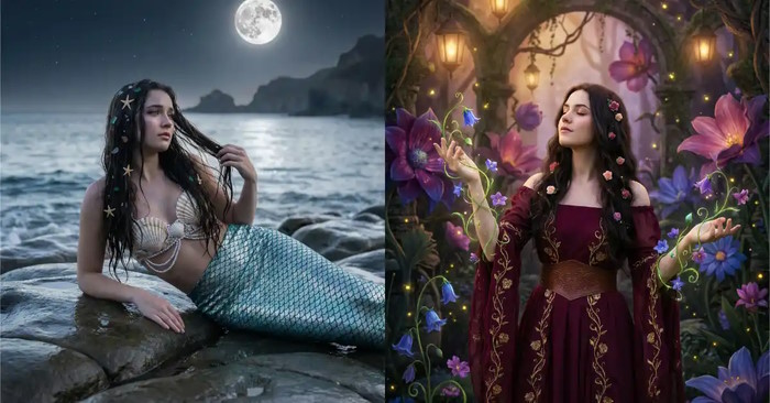 Gemini tạo ảnh fantasy