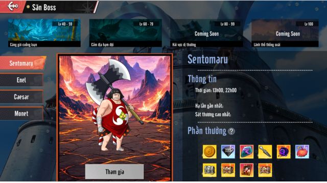 Đa dạng hoạt động để tham gia như PK, săn boss, leo rank, tranh bá server,…