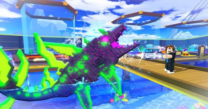 Hunt Giant Fish là game câu cá khổng lồ trên Roblox