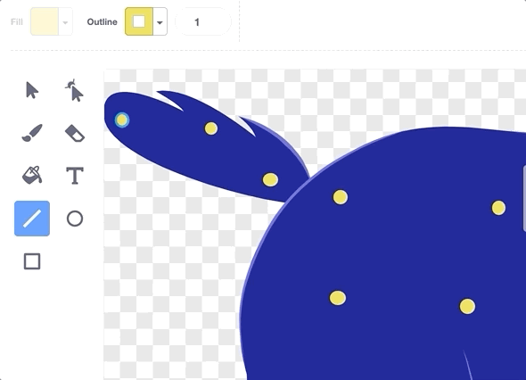 Thêm đường nét