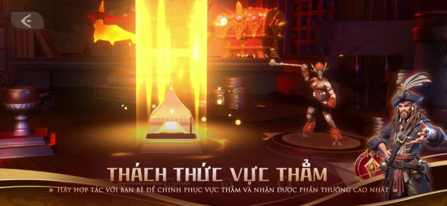 Hợp tác với bạn bè để chinh phục vực thẳm và nhận được phần thưởng