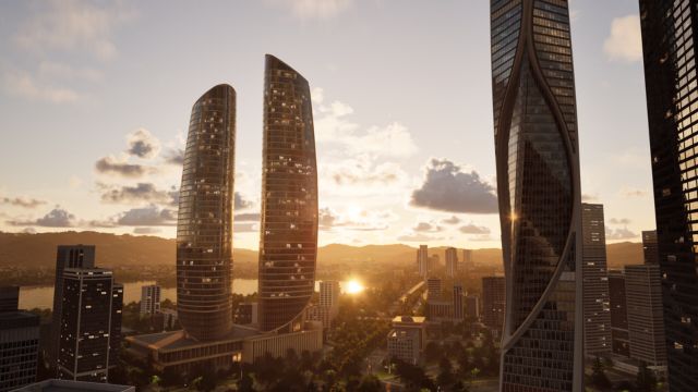 Chiêm ngưỡng đô thị chuyển mình suốt 4 mùa, từ ngày sang đêm với điều kiện thời tiết, ánh sáng khác nhau