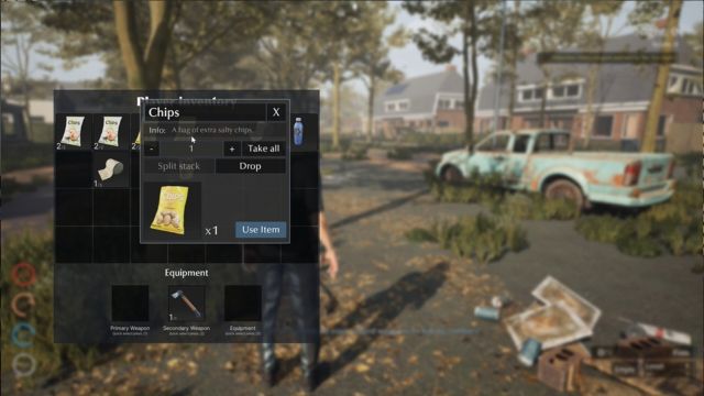 Quản lý tốt thức ăn, nước uống và các chỉ số sinh tồn trong khi chơi The Left Behind game