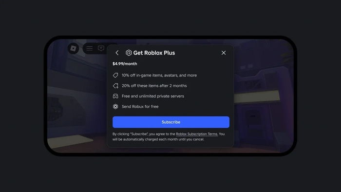 Hướng dẫn đăng ký Roblox Plus