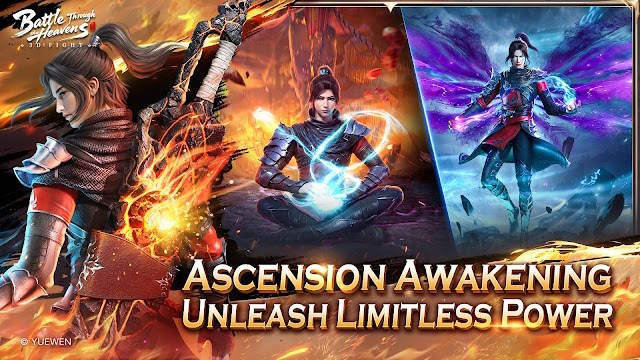 Tu luyện tăng thiên, giải phóng sức mạnh không giới hạn của bạn trong game Battle Through the Heavens 3D