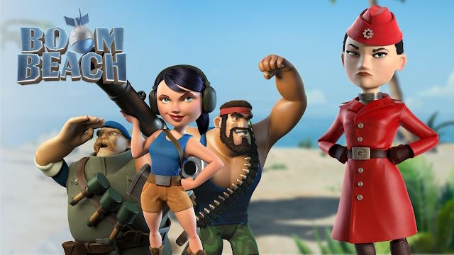 Boom Beach là game chiến thuật RTS nổi tiếng của Supercell