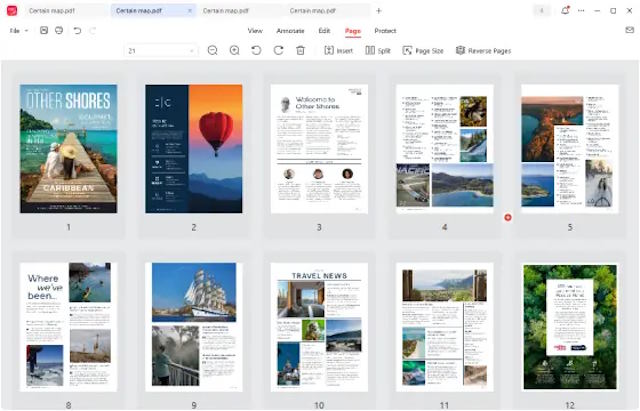 Dễ dàng quản lý trang PDF
