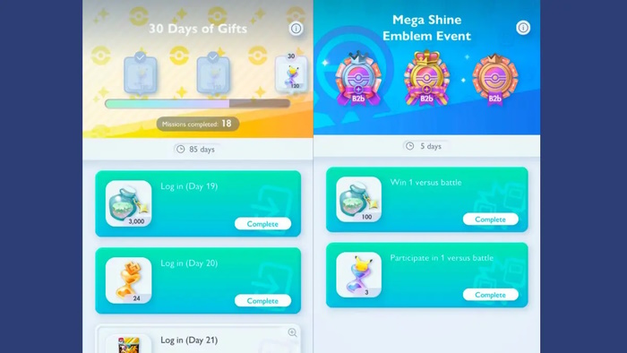 Sự kiện trong Pokemon TCG Pocket